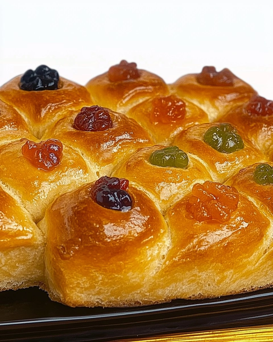 Rosca Caseira com Frutas Cristalizadas