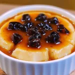 Recette-de-Manjar-de-coco-com-calda-de-ameixa