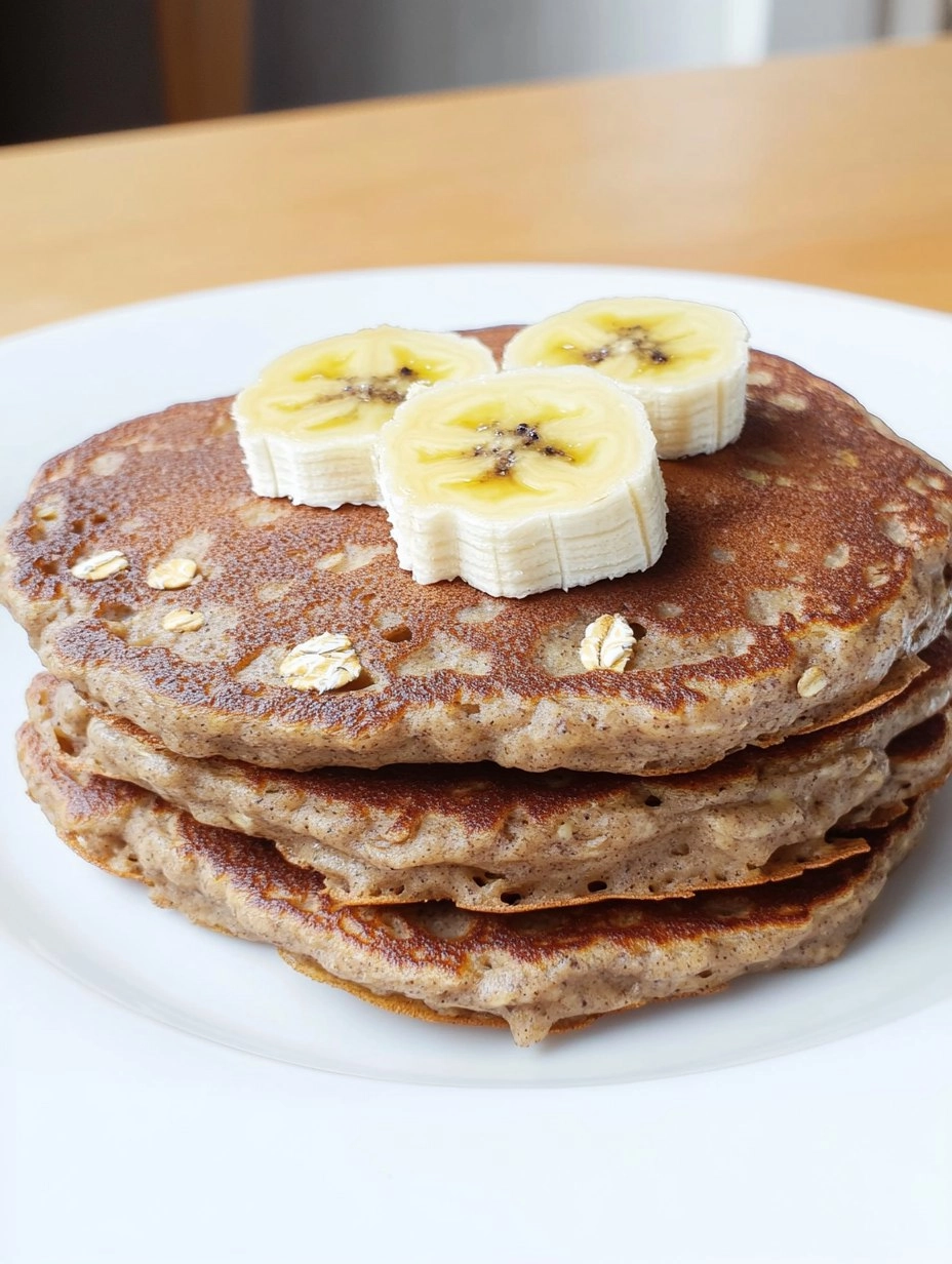 Panqueca fit de banana e aveia