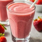Smoothie-de-morango-com-iogurte-natural