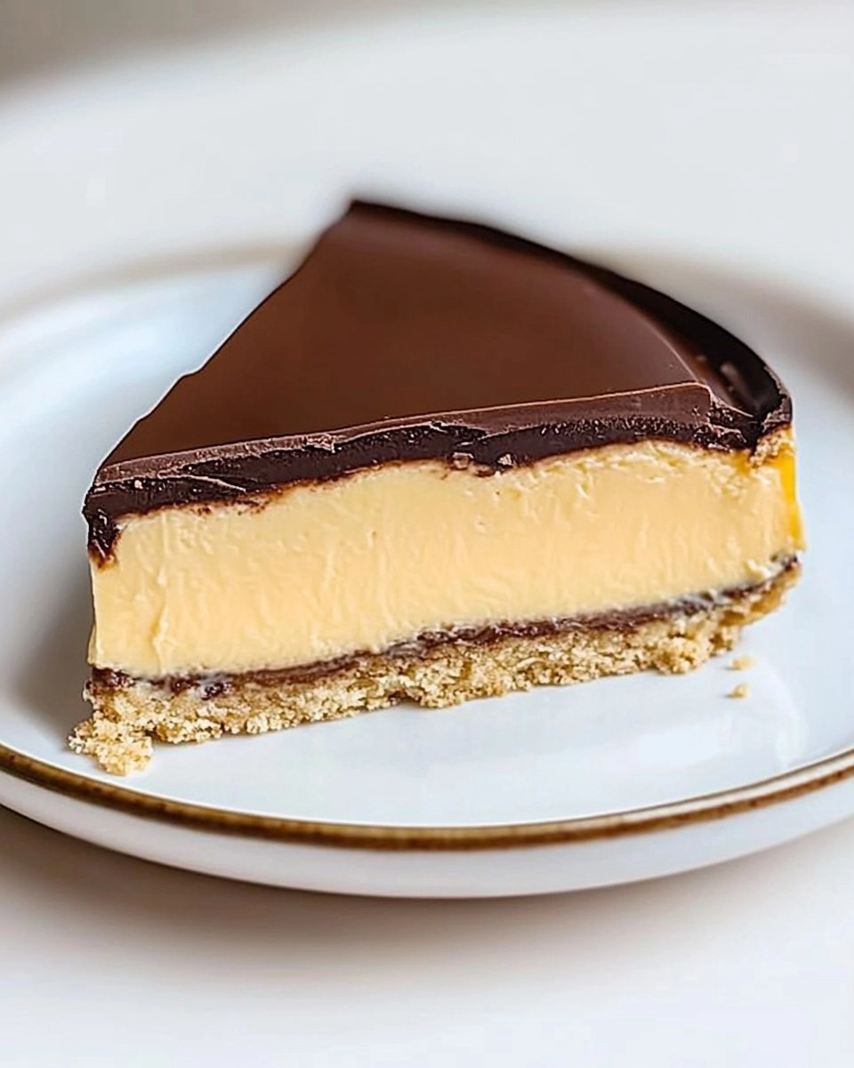 Torta De Mousse De Maracujá Com Chocolate