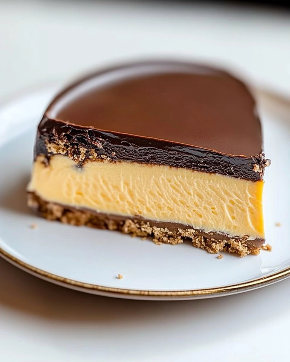 Torta De Mousse De Maracujá Com Chocolate