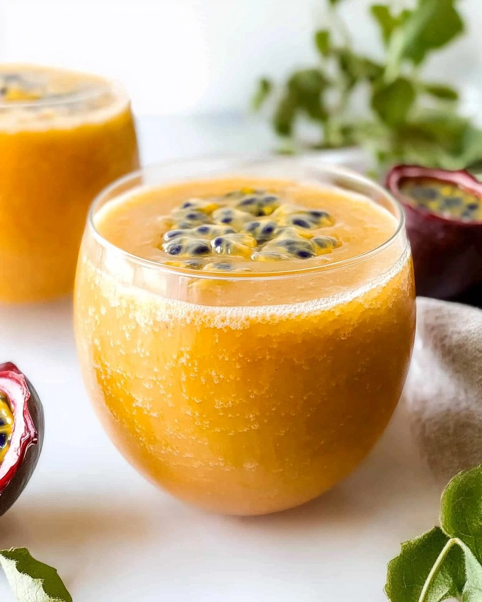 Batida De Maracujá Sem áLcool Cremosa