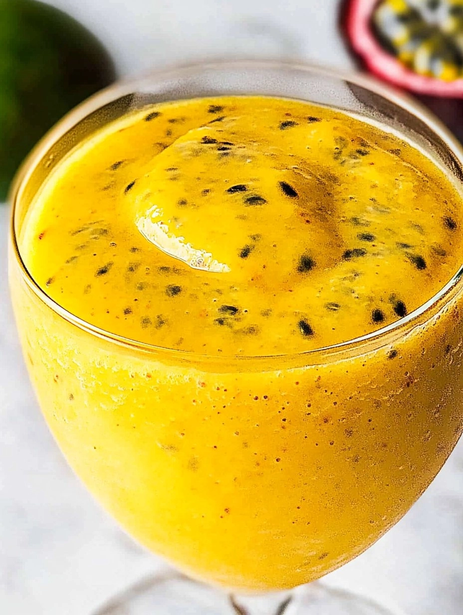 Batida De Maracujá Sem áLcool Cremosa