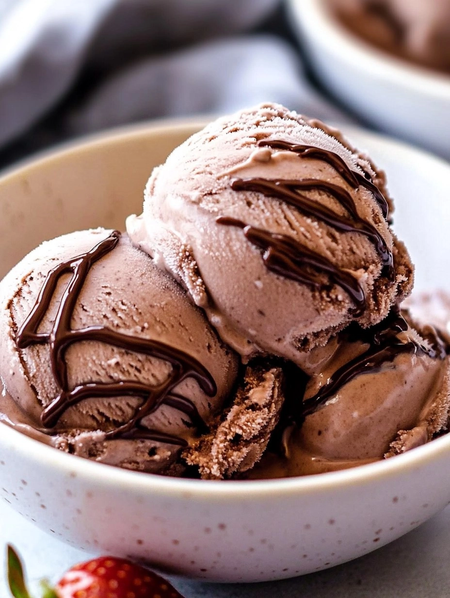 Sorvete De Chocolate