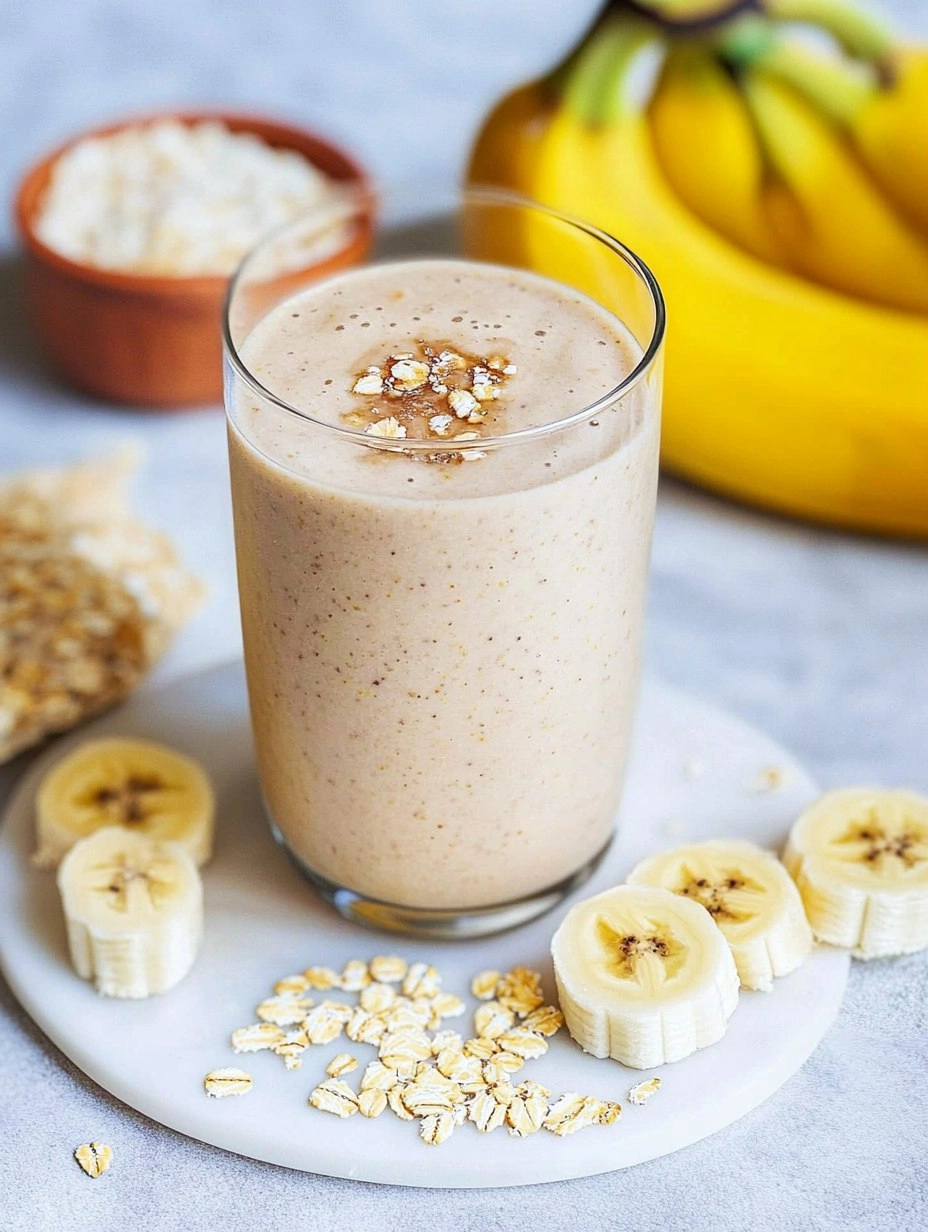Vitamina De Banana Com Aveia